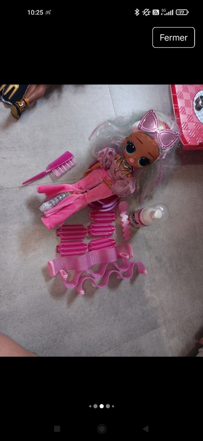 Campings car et 3 grande poupées lol - photo numéro 3