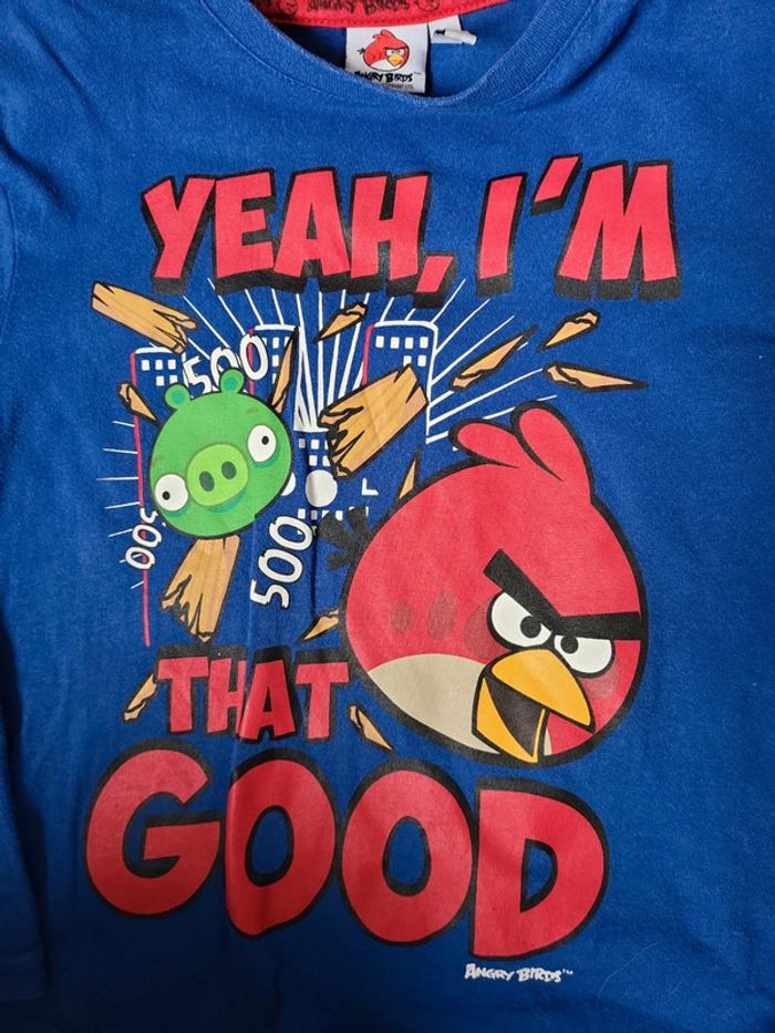 Lot 4 t-shirts manches longues garçon 6 ans très bon état - photo numéro 3