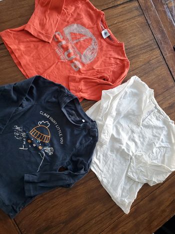 Lot de 3 Tee-shirt manches longues