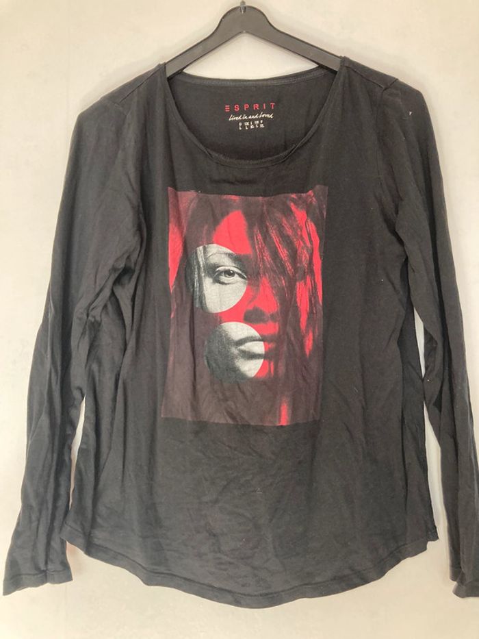 Tee shirt manche longue esprit taille XL