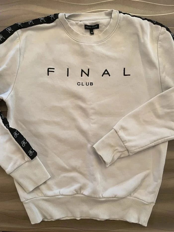 Sweat blanc Final club M - photo numéro 2