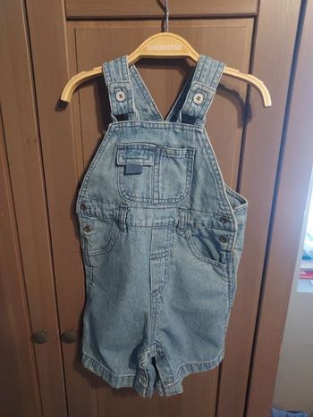 Salopette short 12 mois