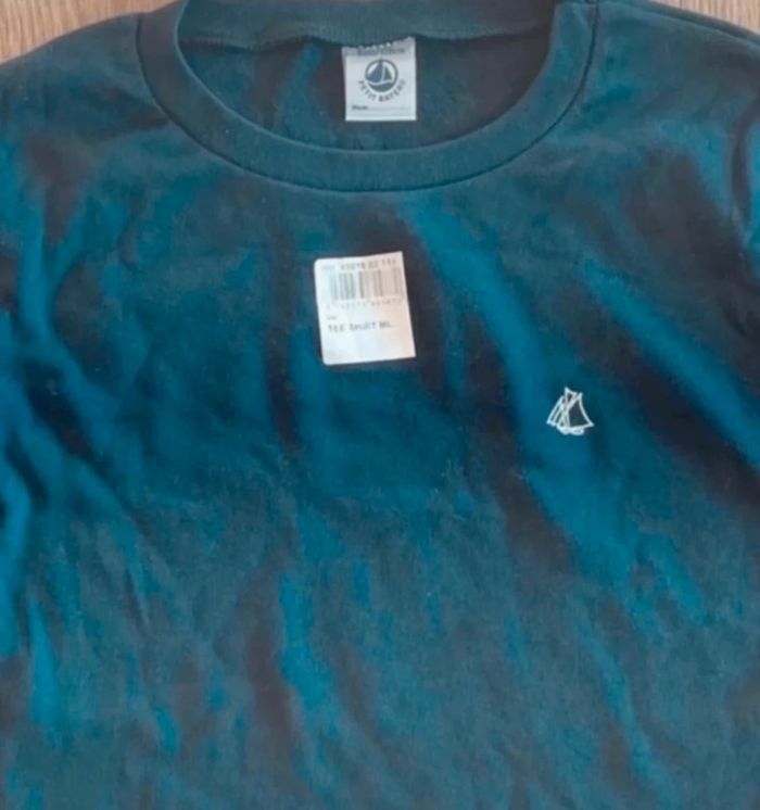 tee shirt petit bateau taille 8 ans neuf avec étiquettes - photo numéro 2