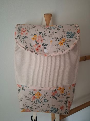 Sac à dos fleurs