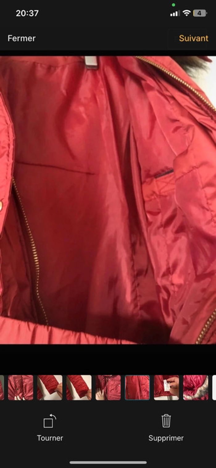 Manteau doudoune /parka . Taille 40 - photo numéro 8