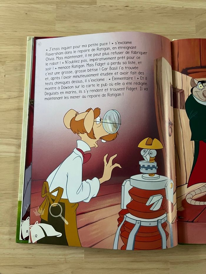 Livre Disney Audiocontes Magiques n°48 – Basil, Détective Privé – Bon État (Sans Figurines) - photo numéro 5