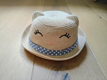 Chapeau paille fille