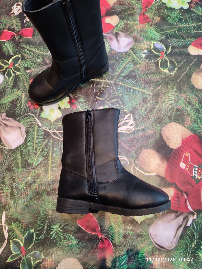 Bottes non fourrés fille 28 - photo numéro 2