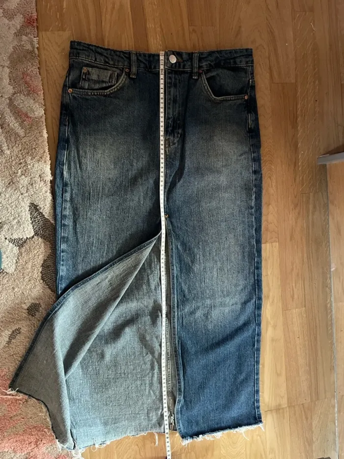 Jupe en jeans Stradivarius 40 - photo numéro 6