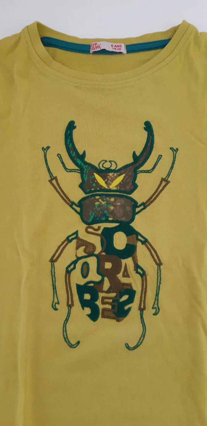 T-shirt manches longues garçon 5 ans DPAM - photo numéro 2