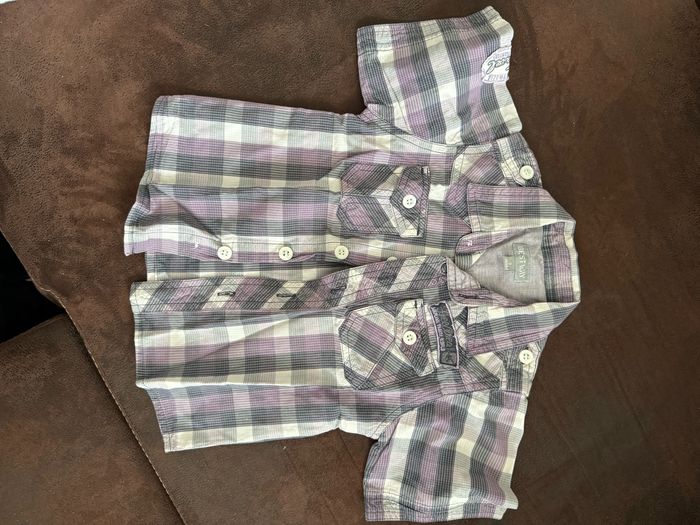 Chemise à carreaux