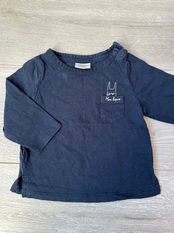 T-shirt manches longues 6 mois