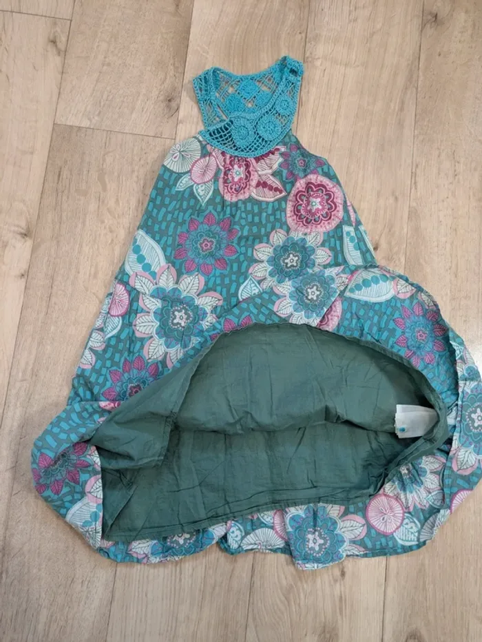 Robe longue col en macramé 3 ans Vertbaudet - photo numéro 5