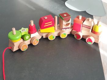 Petit train en bois