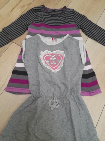 2 robes fille 4 ans