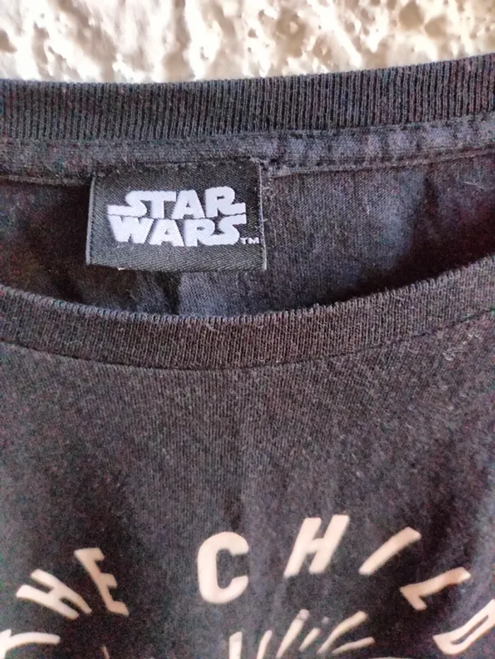 T-shirt Star Wars T S baby Yoda. - photo numéro 3