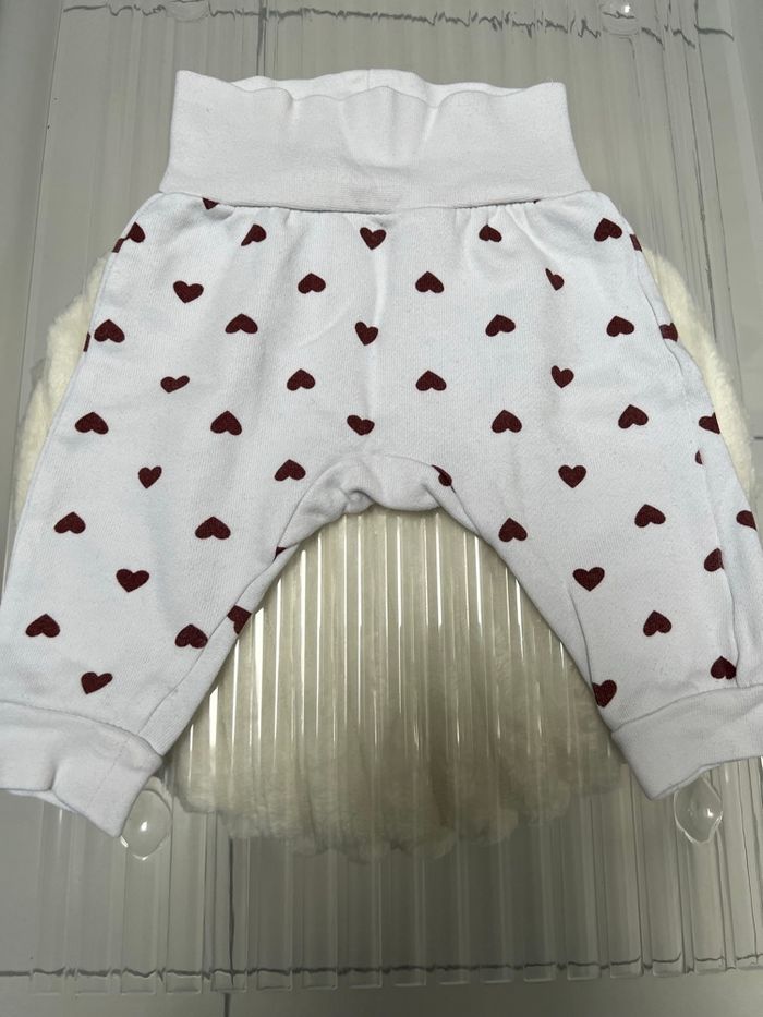 Saroual bébé cœur.