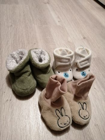 Lot 3 paires de chausson