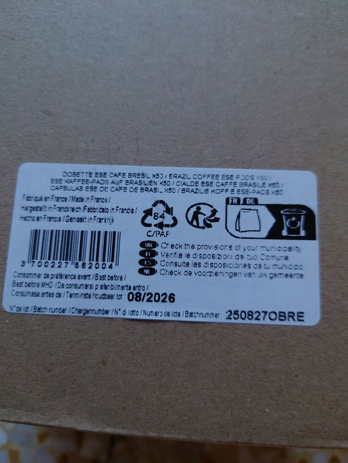 Lot de 168 dosettes  ese neuves - photo numéro 7