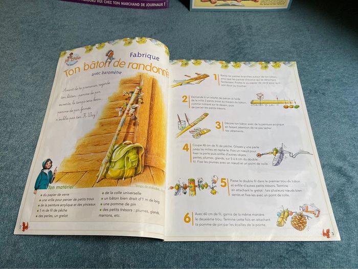 Lot de 4 livres fascicules Martine édition atlas et gommettes - photo numéro 13