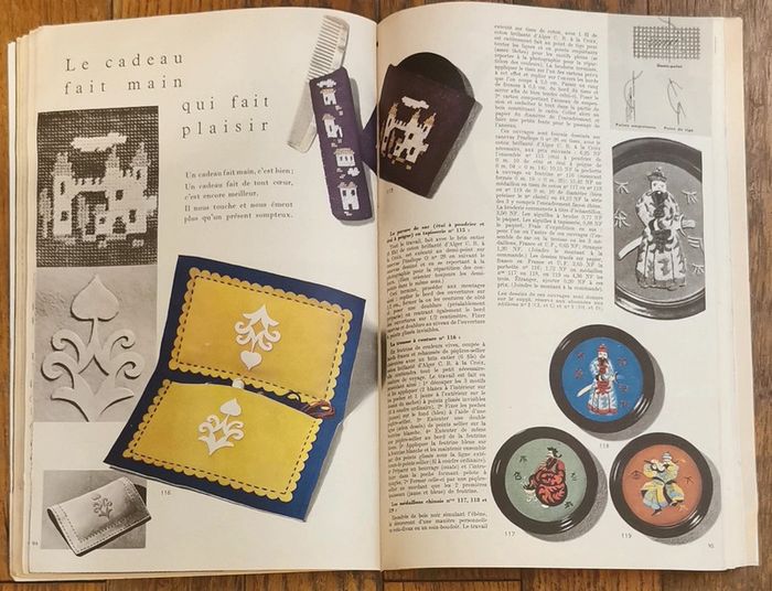Ancien magazine 1961 Modes et travaux avec 3 patrons + supplément n°731 vintage - photo numéro 13