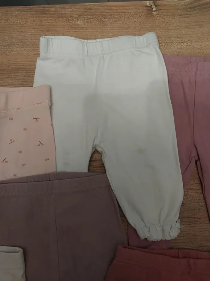 Lot 7 leggings 6mois - photo numéro 4