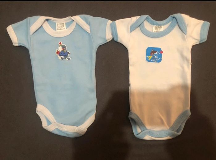 Lot de 2 bodies 1 mois