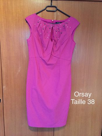 Robe de cocktail Fushia Orsay Taille 38