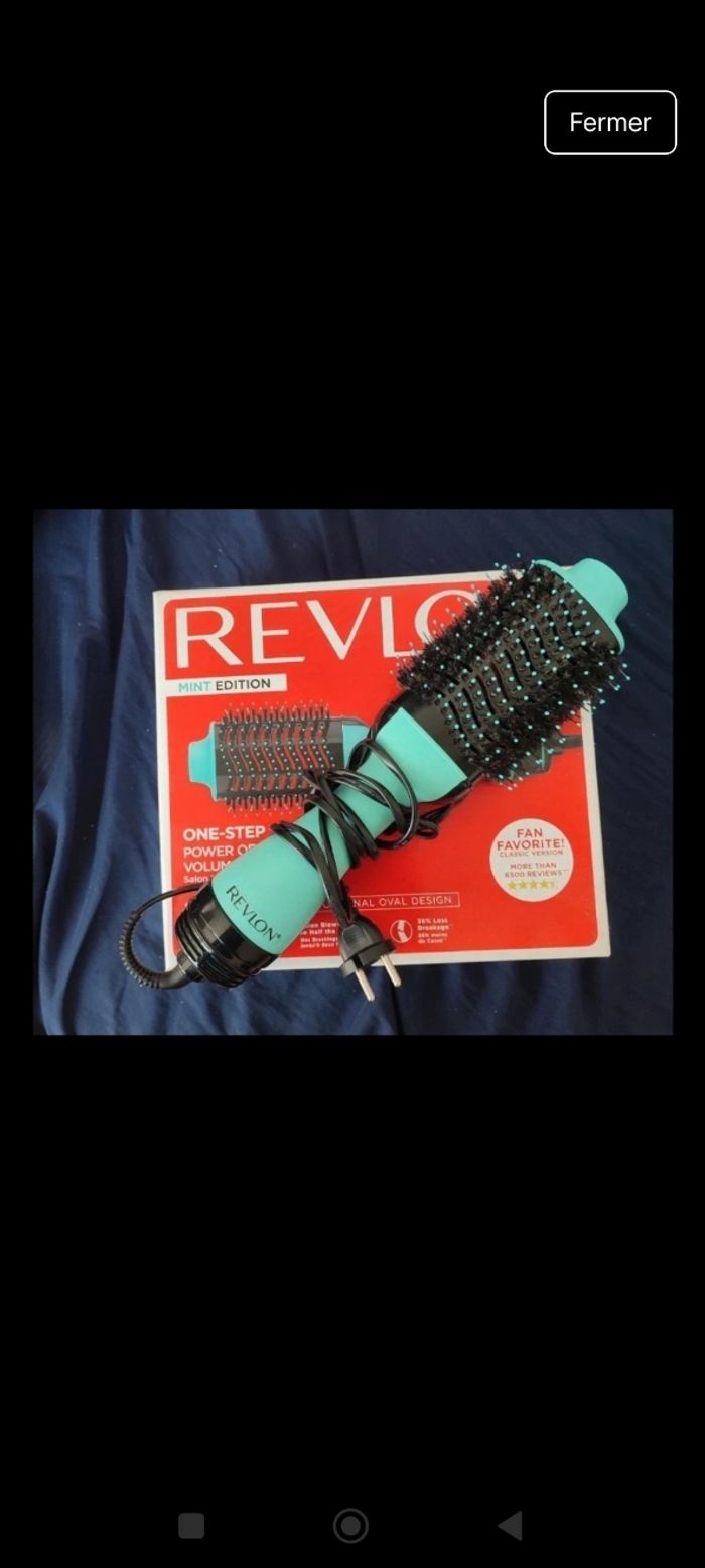 Brosse chauffante Revlon
