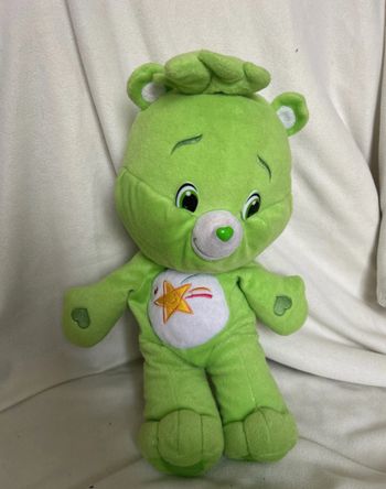 Peluche vintage Bisounours verte – Années 80