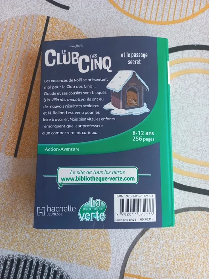 Bibliothèque verte Le club des cinq tome 2 - photo numéro 2