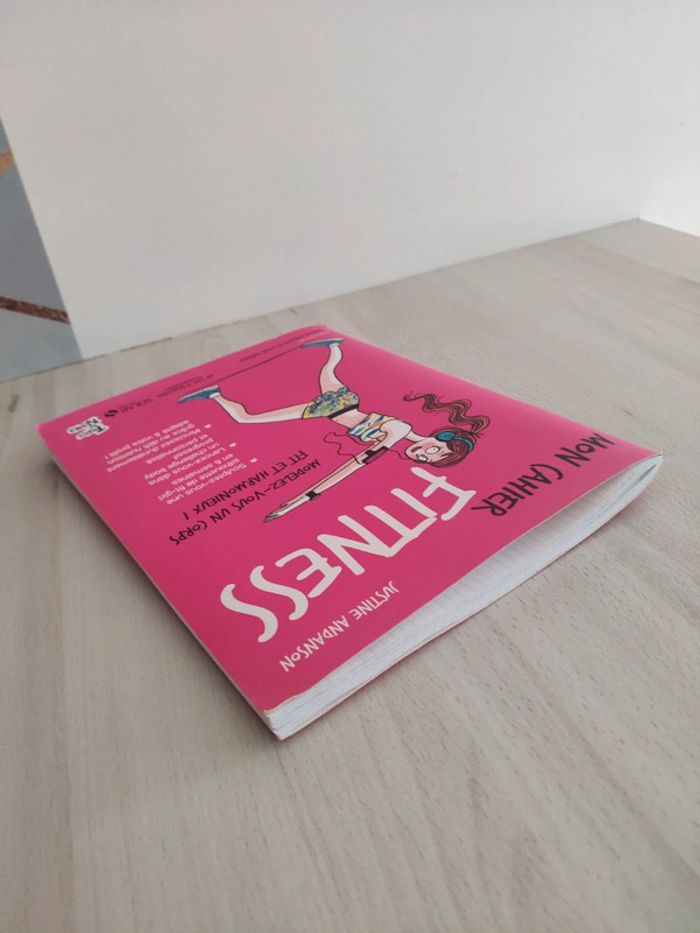 Livre mon cahier fitness modelez vous un corps harmonieux Andanson - photo numéro 3