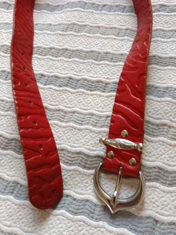 Ceinture cuir véritable 80 cm fabriqué en France