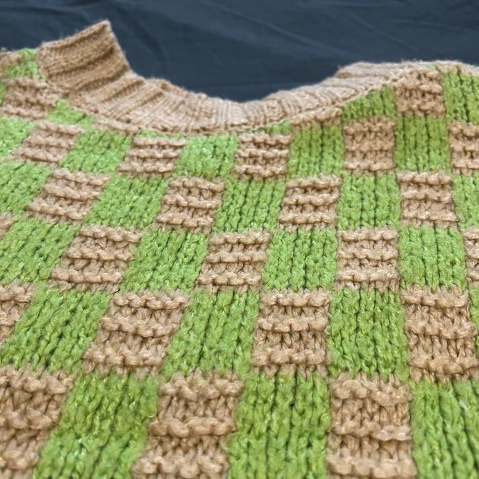 Pull damier - photo numéro 3
