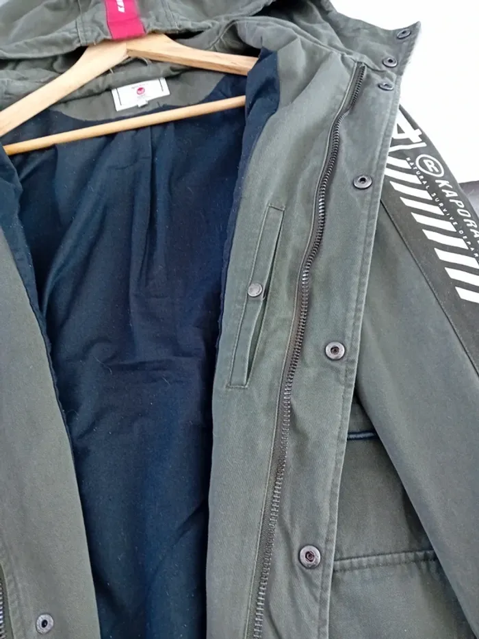 Parka Kaki taille L de chez Kaporal - photo numéro 6