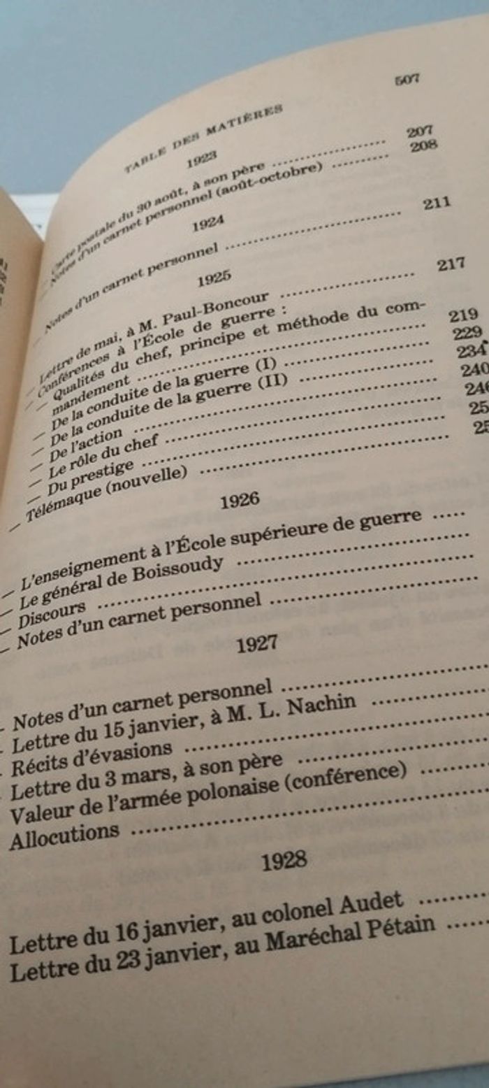 Lettres Notes et Carnets .Charles de Gaulle - photo numéro 6