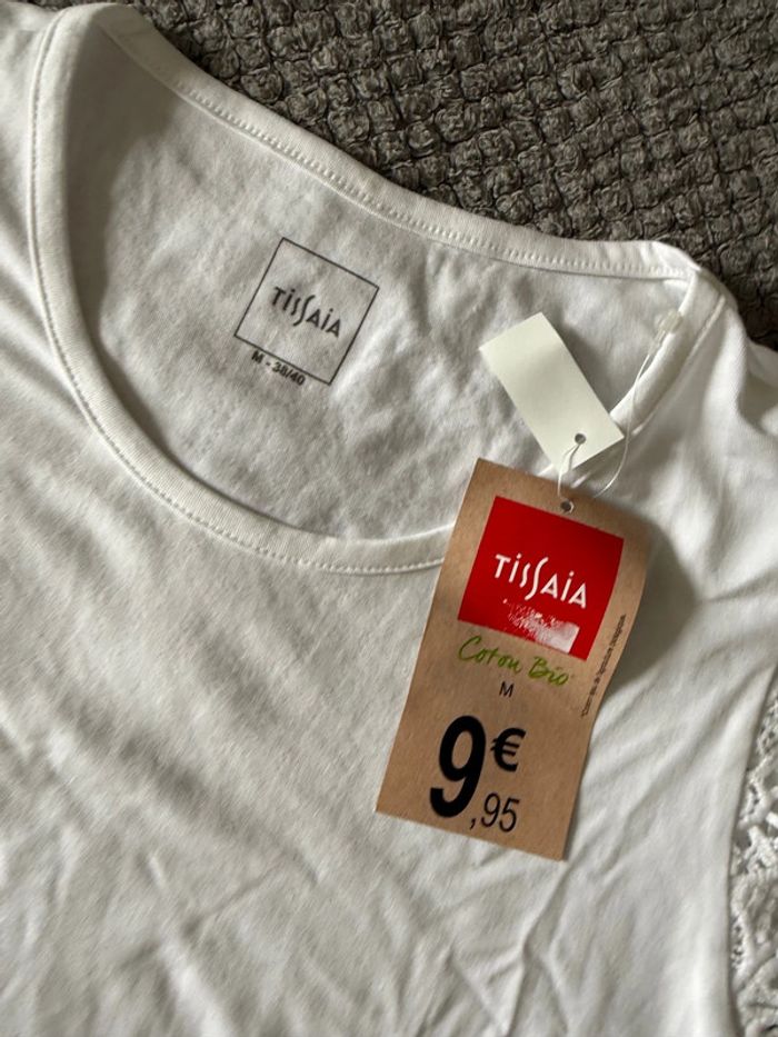 T-shirt manche courte en dentelle (38) - photo numéro 4