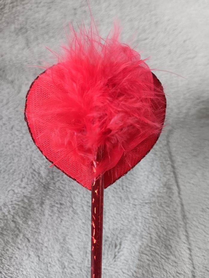 Crayon coeur sequin rouge - photo numéro 4