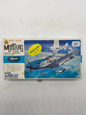 Maquette Hasegawa Mustang P-51D North American