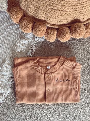 Pyjama côtelé personnalisée Maïa neuf créatrice