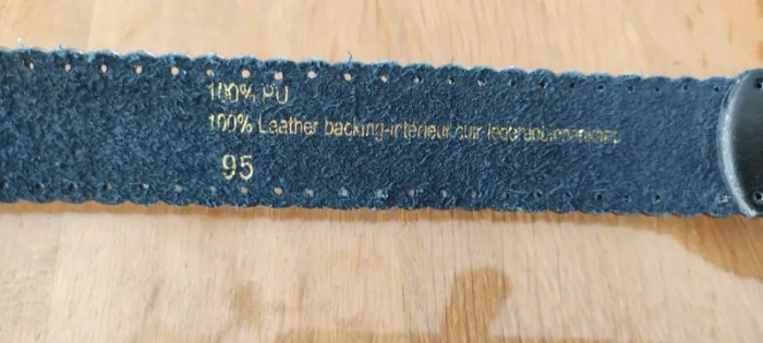 Ceinture neuve simili avec jolie boucle - photo numéro 4