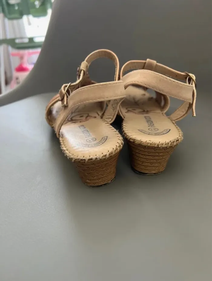 Sandales fille taille 31 rose fashion victim - photo numéro 3