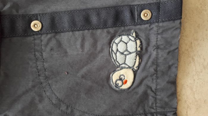 Manteau mi saison bleu - photo numéro 2