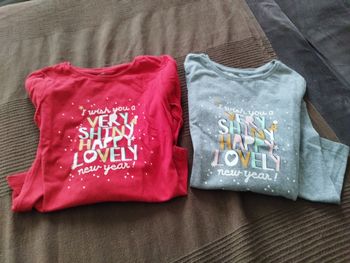 Tee short manches longues