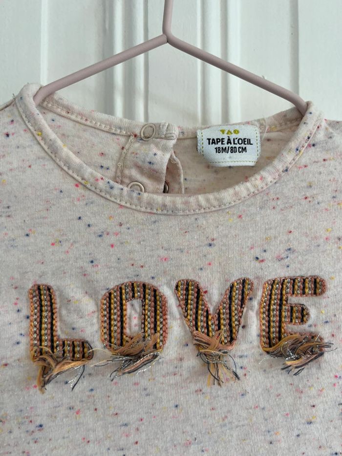 T-shirt manches longues 18 mois - photo numéro 2