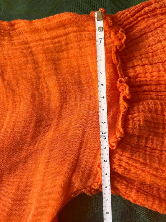 Robe longue été orange Chantal B taille unique - photo numéro 10
