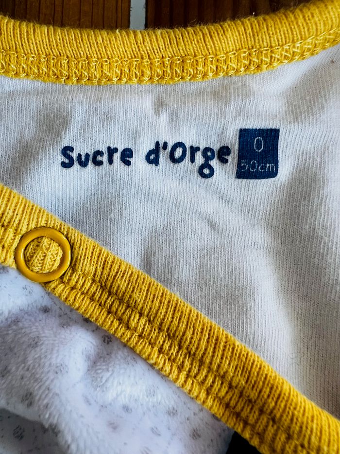 Pyjama 0 mois Sucre d'orge - photo numéro 3
