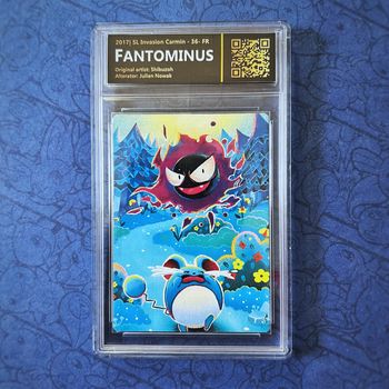 Fantominus - Impression (print) sur carte sous boitier