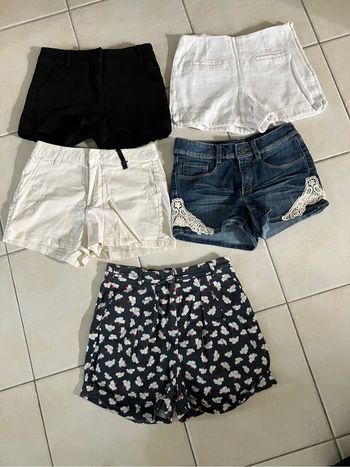 Lot de shorts XS t34