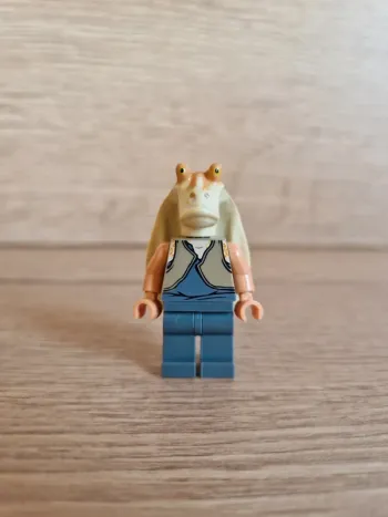 Figurine type lego Gungan Jarjar star wars